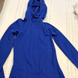 Nike Pro Dri-FIT Royal Blue Hoodie